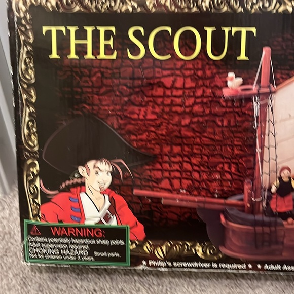 Captain Jacks Cove The Scout Pirate Ship toy set Jake Black Momma Rose Mock new - Picture 2 of 16